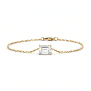 Diamantarmbånd Emerald cut