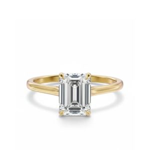 Emerald cut forlovelsesring 2,00 ct