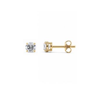 Enstens diamantøredobber 0,60 ct – 4 klør