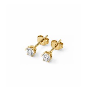 Enstens diamantøredobber 0,60 ct – 6 klør