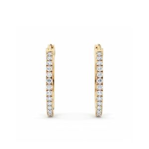 Hoops diamantøredobber 0,60 ct