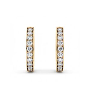 Hoops diamantøredobber 1,00 ct