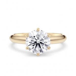 Knife Edge forlovelsesring 2,00 ct