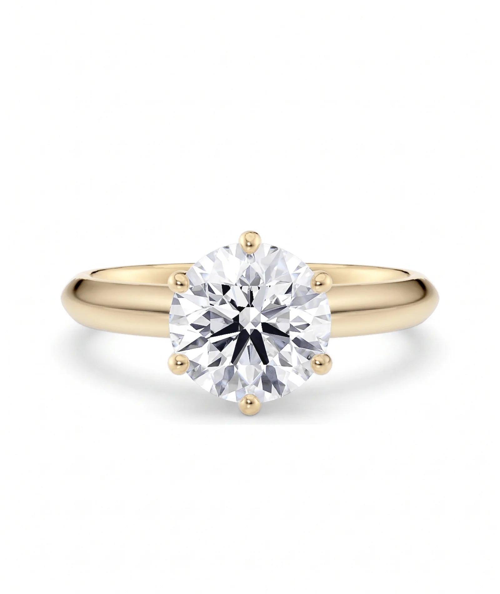Knife Edge forlovelsesring 2,00 ct