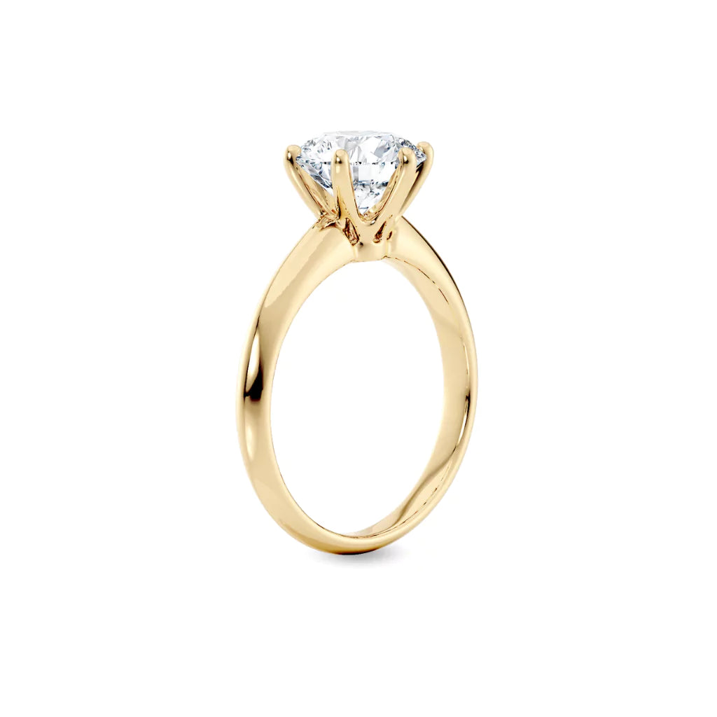 Knife Edge forlovelsesring 2,00 ct - Bilde 3