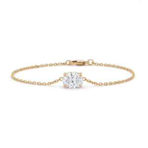 Diamantarmbånd Oval