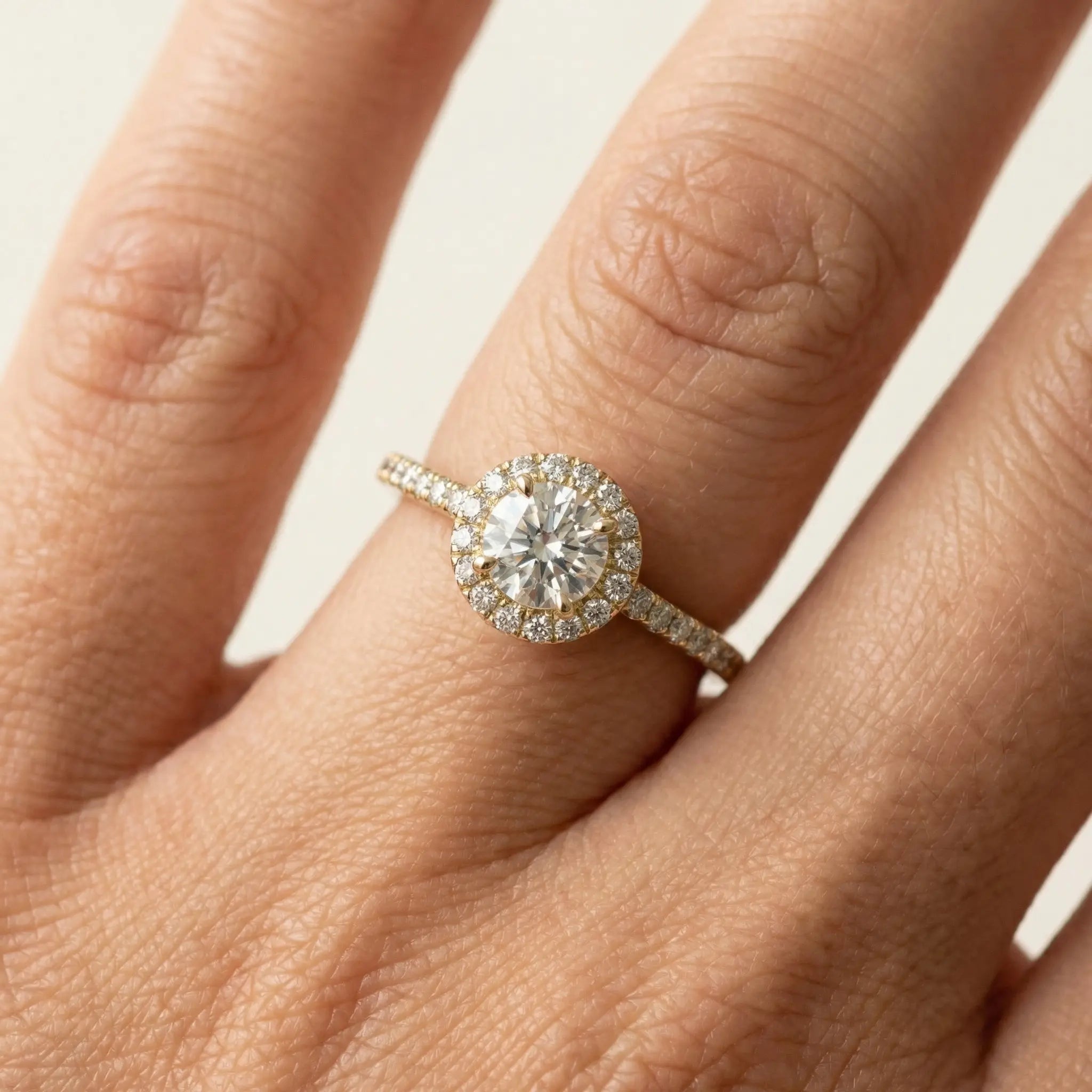 Rosettring 0,82 ct - Bilde 5
