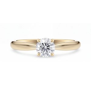 Tapered forlovelsesring 0,50 ct