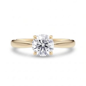 Tapered forlovelsesring 1,00 ct