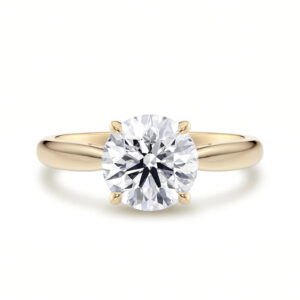 Tapered forlovelsesring 2,00 ct
