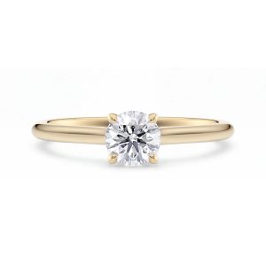 Tynn forlovelsesring 0,50 ct