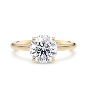 Tynn forlovelsesring 2,00 ct